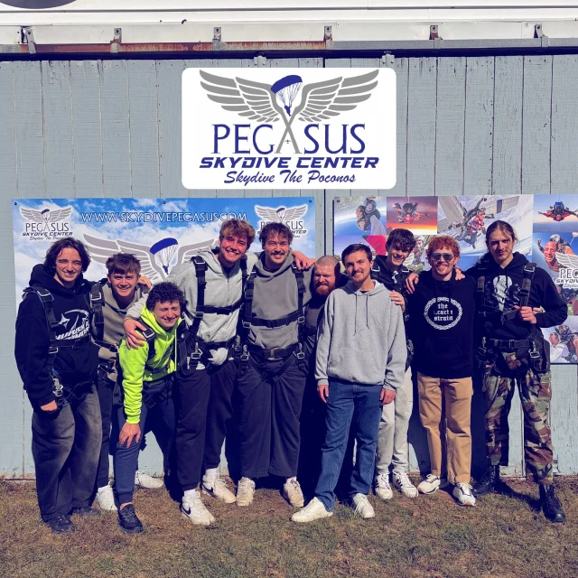 Planning a bachelor or bachelorette party in the Poconos? Make it unforgettable!

The most epic part of your celebration starts thousands of feet above the ground — skydiving with Pegasus Skydive Center.

Bring your crew, suit up, and kick off the party with the most fun thing to do in the Poconos. Trust us… nothing beats starting forever after a free fall!

👉 Tag your crew and start planning your jump at skydivepegasus.com

#poconos #pennsylvania #nyc #newjersey #newyork